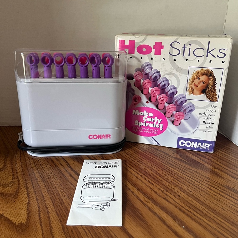 Conair Hot Sticks Hairsetter - Purple and Pink